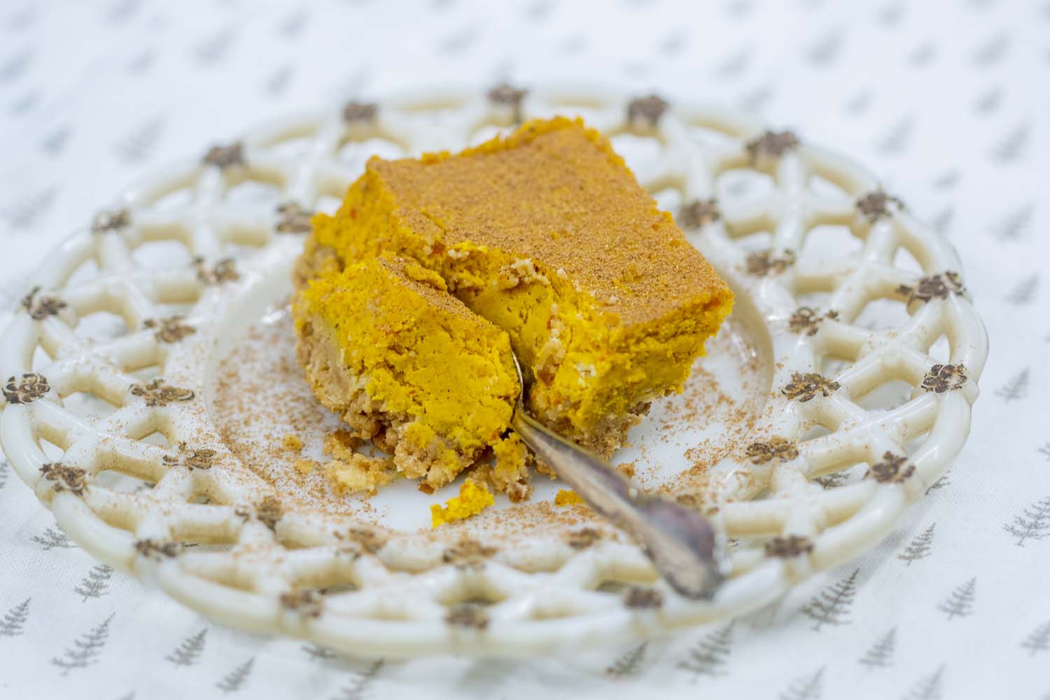 Pumpkin cheesecake au mélange pain d'épices, une recette par Epices Shira
