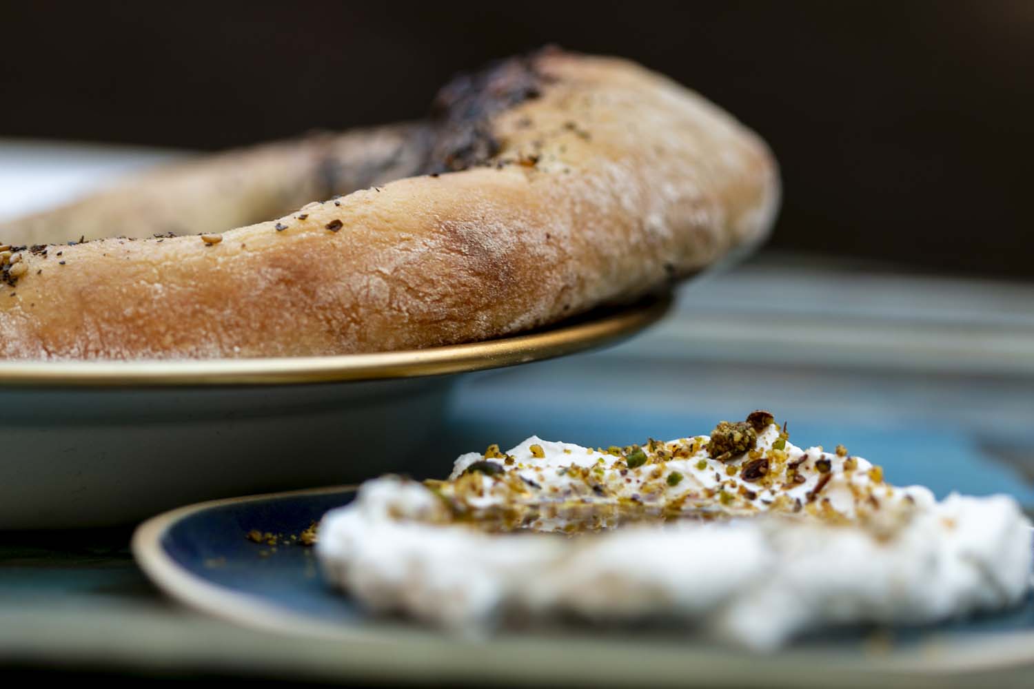  labneh au za’atar, recette végétarienne, recette sans gluten, épices biologiques, cuisine moyen-orientale, Épices Shira